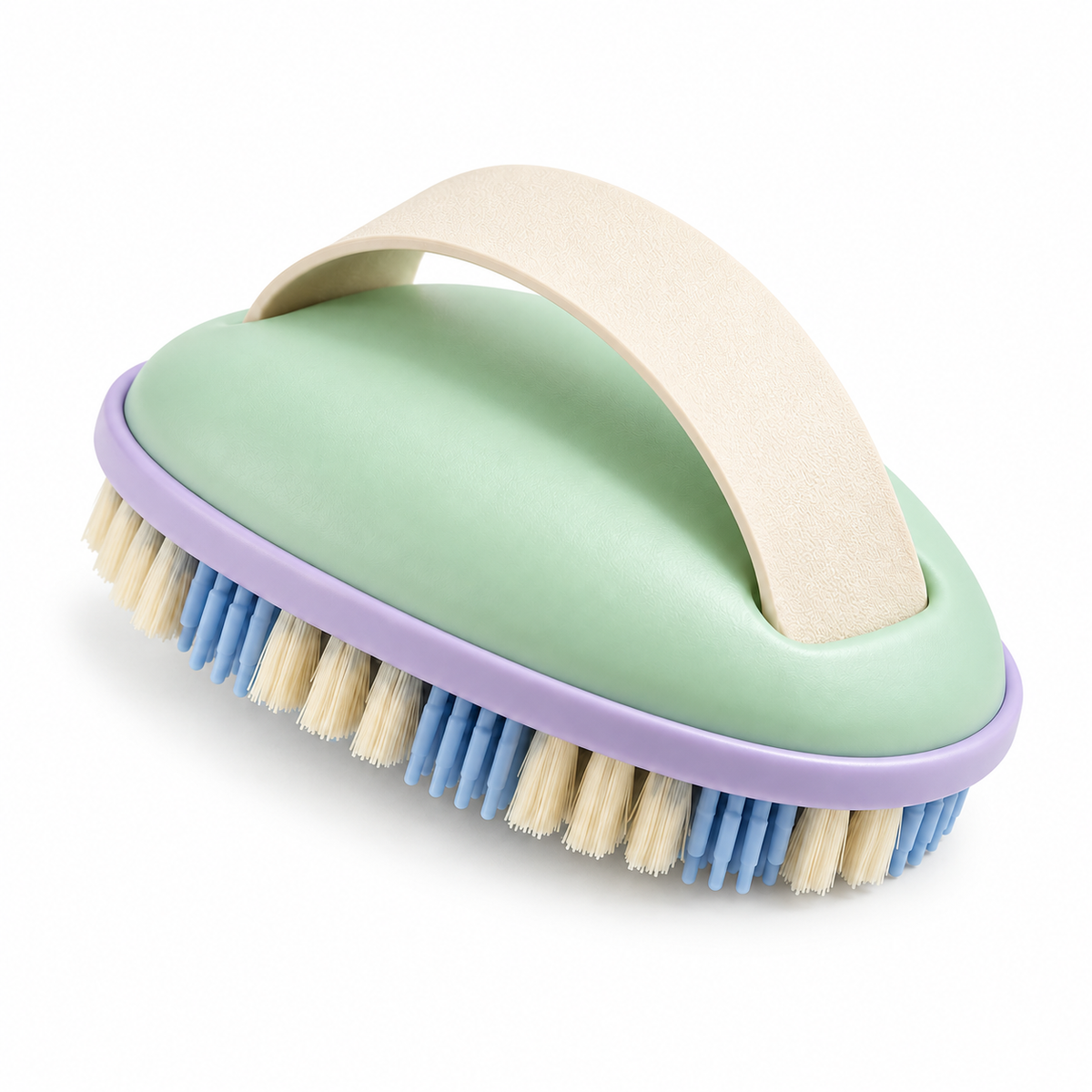 SoftScrub Bath Brush isolated on a white background