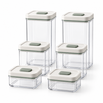 PantrySeal Airtight Container Set on a clean white background