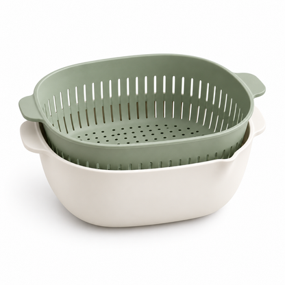 RinseNest Colander Bowl on a clean white background
