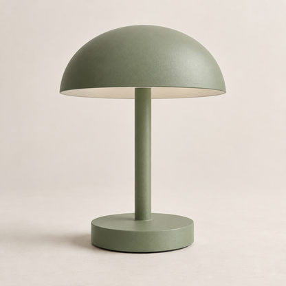 HaloGo Rechargeable Table Lamp in sage green