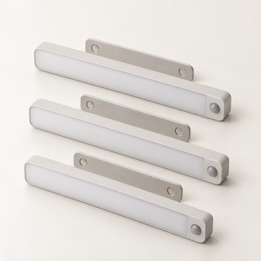 GlowPath set of four slim motion sensor lights