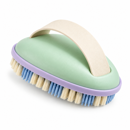 SoftScrub Bath Brush isolated on a white background